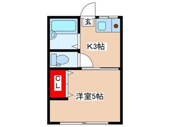 間取図 フォレストⅠ