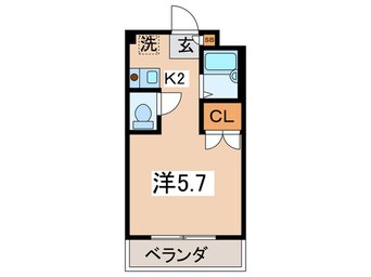 間取図 かみはしビルＢ棟