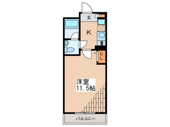 間取り図 カ－サ・ドマ－ニ