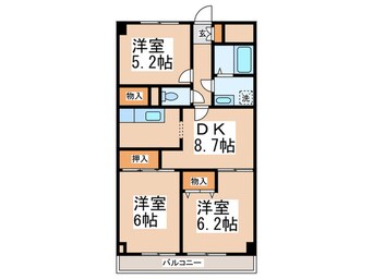 間取図 エミネンス