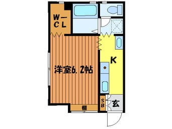 間取図 若林方