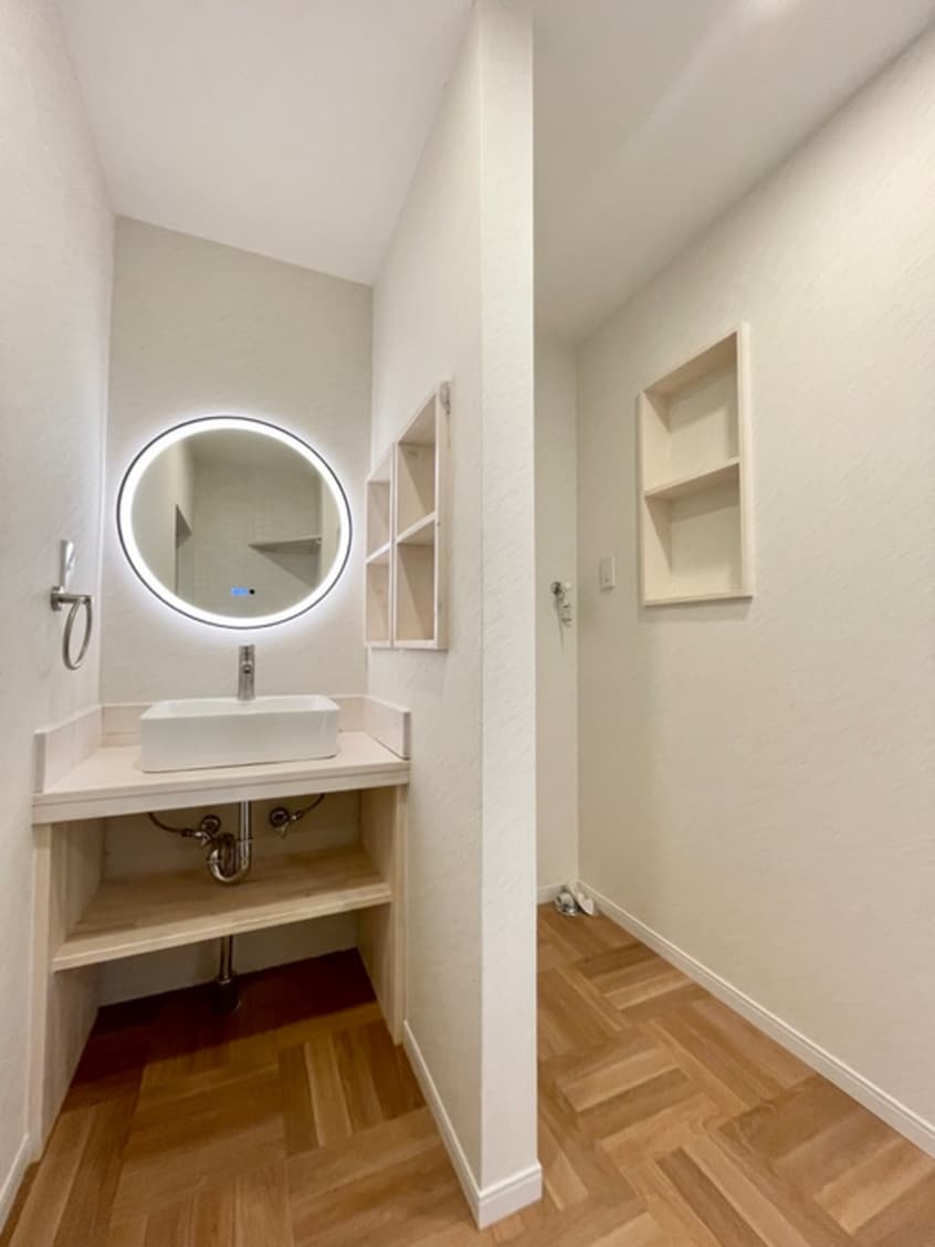 洗面 ハワイアンシアター古民家　羽村