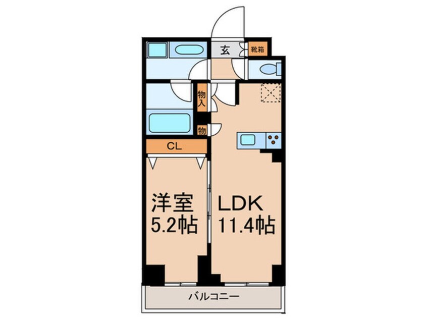 間取図 URBANLINK護国寺