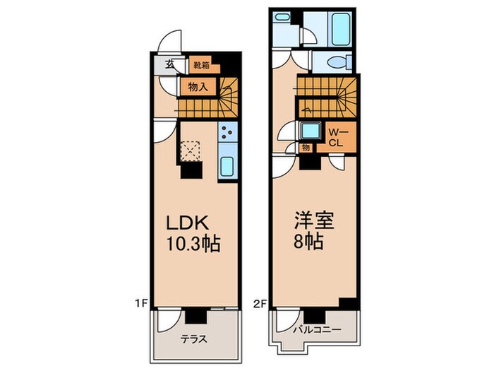 間取り図 URBANLINK護国寺