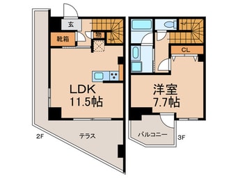 間取図 URBANLINK護国寺