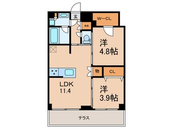 間取図 URBANLINK護国寺