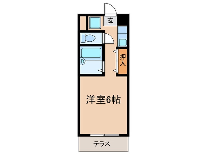 間取り図 日興狛江マンション２