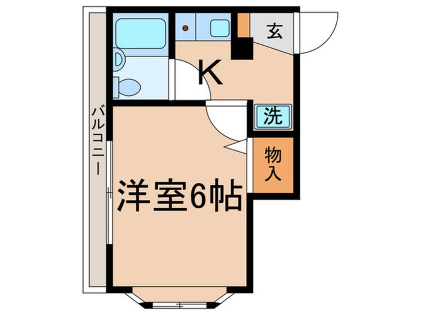 間取図 アネックスシンボリ