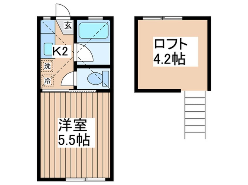 間取図 ラソネット千代田