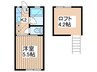 ラソネット千代田 1Kの間取り