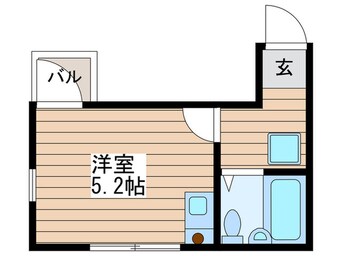 間取図 シャンテ東向島Ⅱ