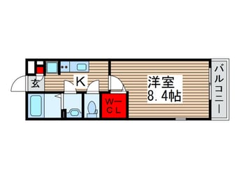 間取図 リブリ・シェーヌ