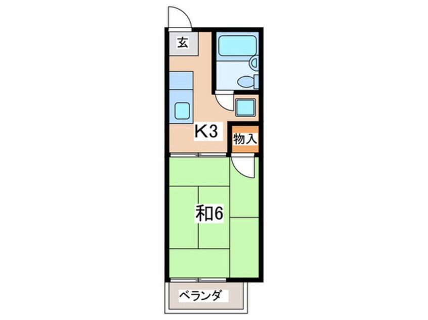 間取図 ハイツ石井