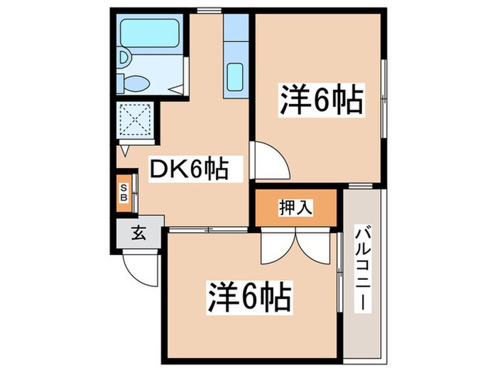 間取り図 ベルグ湘南鵠沼
