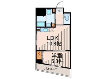 間取図 エスポワール多摩川