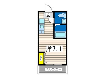 間取図 プランド－ル金沢八景