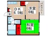 ルミエ－ル那須 2DKの間取り