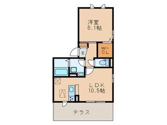 間取図 フローラ