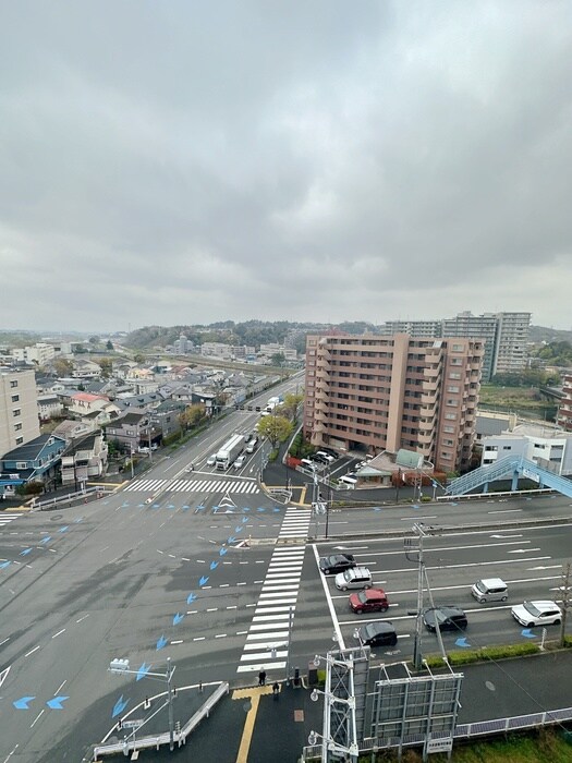 室内からの展望 アルカス聖蹟