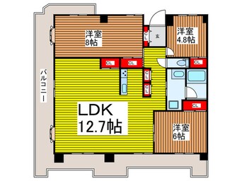 間取図 グランドール大宮