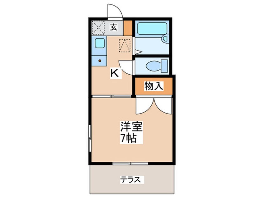 間取図 ガーデンハイツ国立