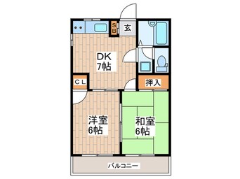 間取図 烏山エイトハウス