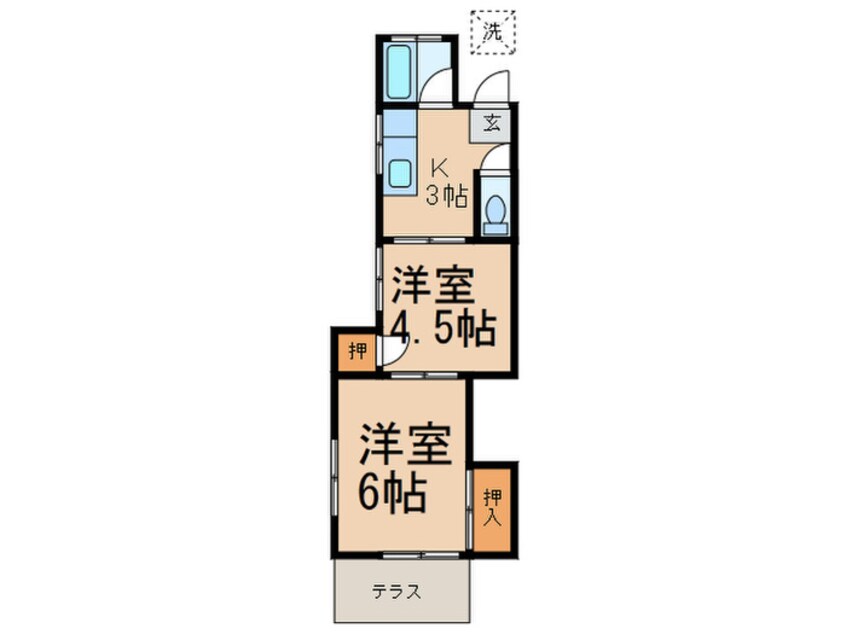 間取図 ハウス鈴木