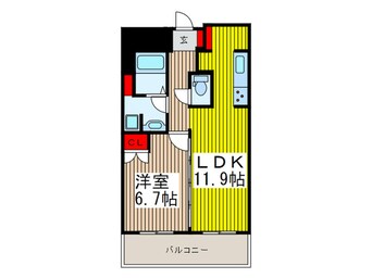 間取図 リボンシティコミュニティ