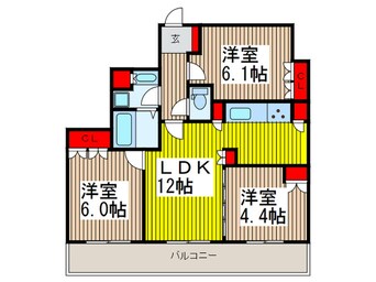 間取図 リボンシティコミュニティ