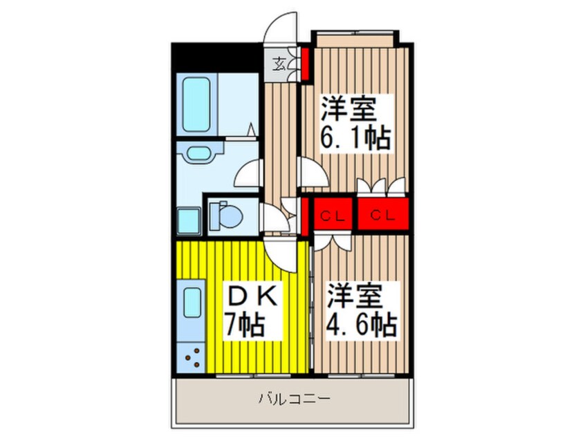 間取図 リボンシティコミュニティ