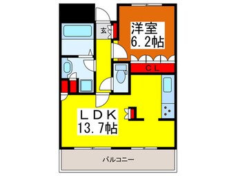 間取図 リボンシティコミュニティ