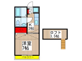 間取図 ロワ－ル北方