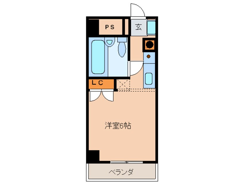 間取図 レスパス八王子