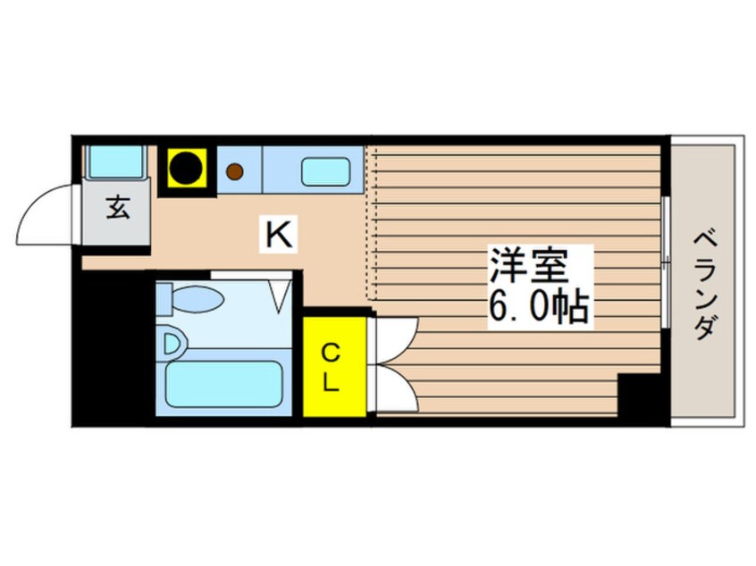 間取図 レスパス八王子