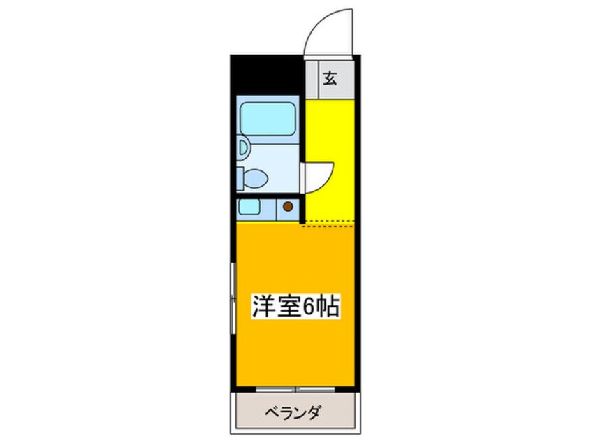 間取図 レスパス八王子