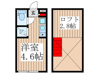 間取図 ﾊｰﾓﾆｰﾃﾗｽ南砂町