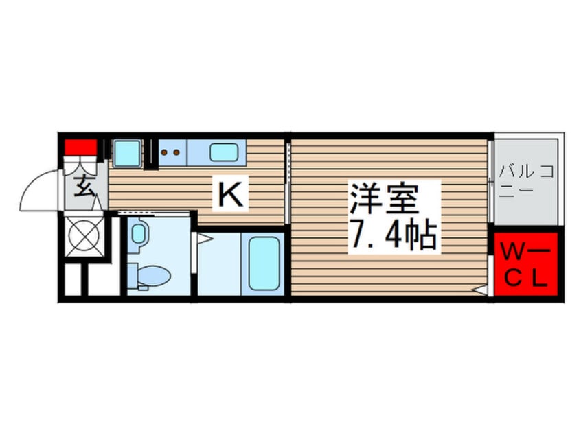 間取図 カーサ・プリマベーラ