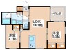 吉祥寺　ｅ＋ 2LDKの間取り