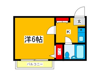 間取図 ジュネパレス浦安第１