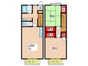 エスポワールヒルズの間取図