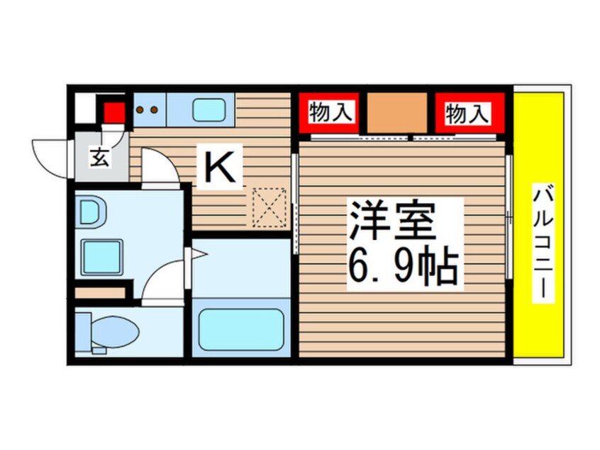 間取図 リブリ・グランテージ