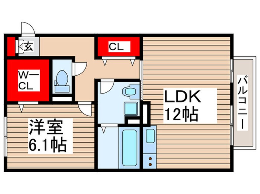 間取図 フルール