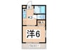 コ－ポＫ 1Kの間取り