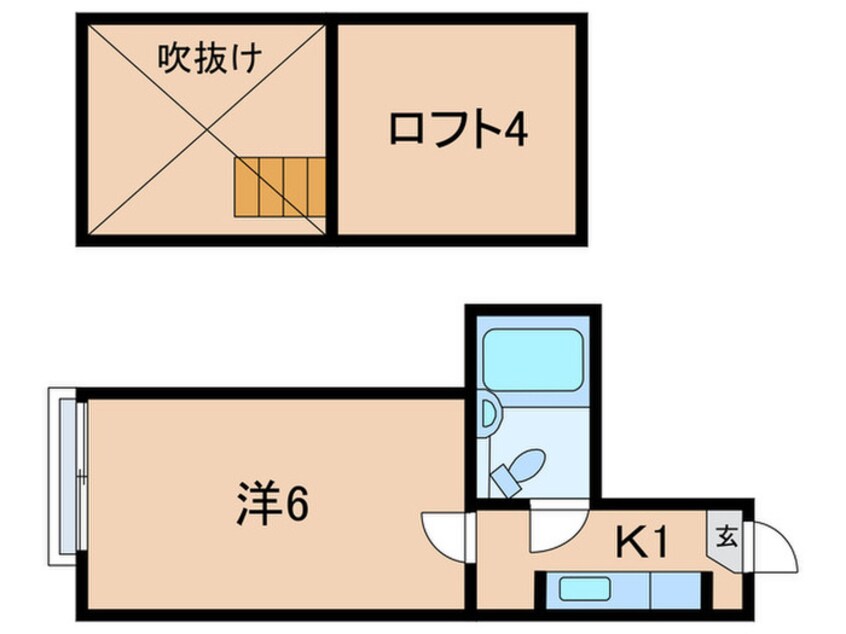 間取図 プラザ・ドゥ・クレセント