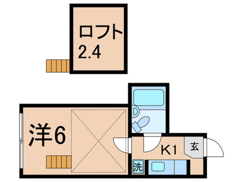 間取図 プラザ・ドゥ・クレセント