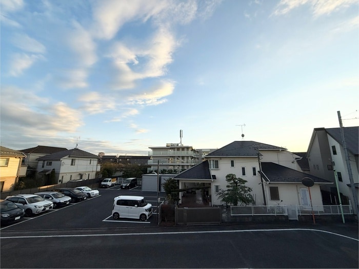 室内からの展望 田中コーポC棟