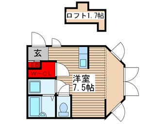 間取図 ミルクリ－ク柏の葉