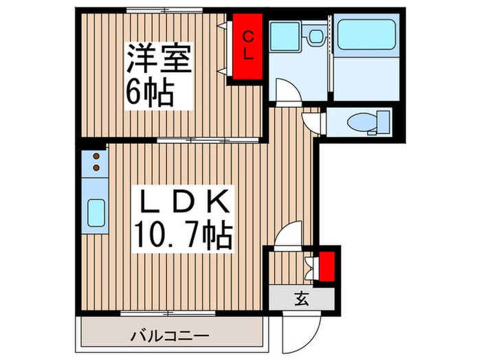 間取り図 アムールテラス
