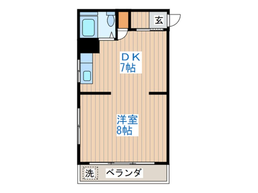 間取図 ウインサム中野５