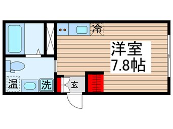 間取図 Address門前仲町